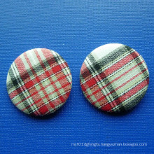 Custom Round Tin Button, Embroidery Lapel Pin (GZHY-TB-011)